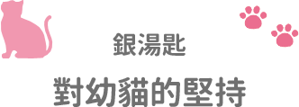 銀のスプーン子ねこ用のこだわり