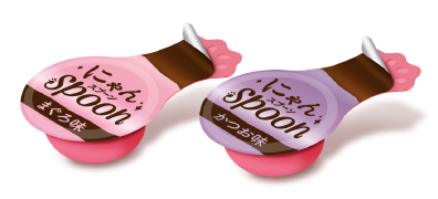 貓湯匙兩種口味商品示意圖