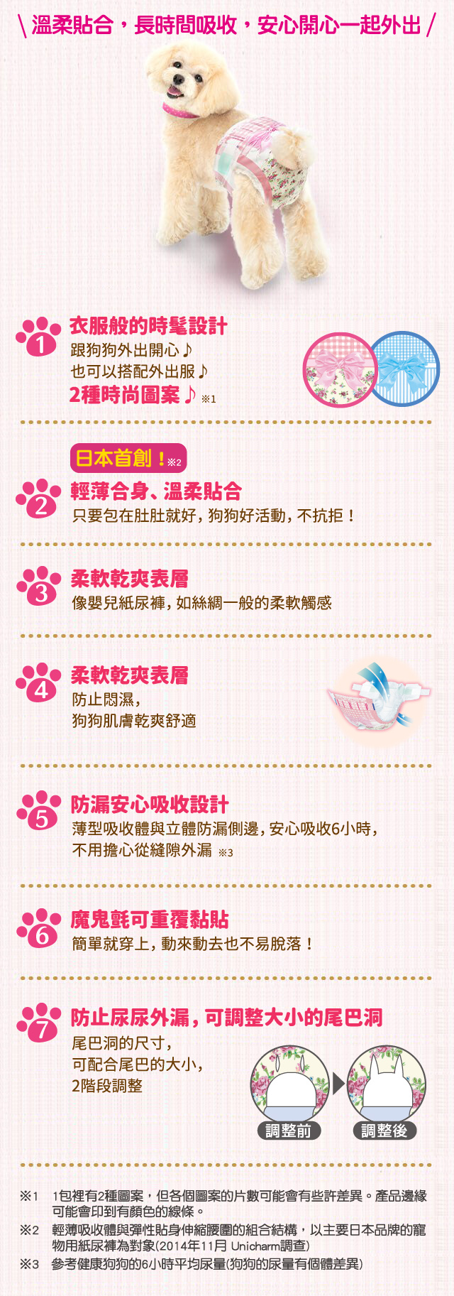 ７つの特長