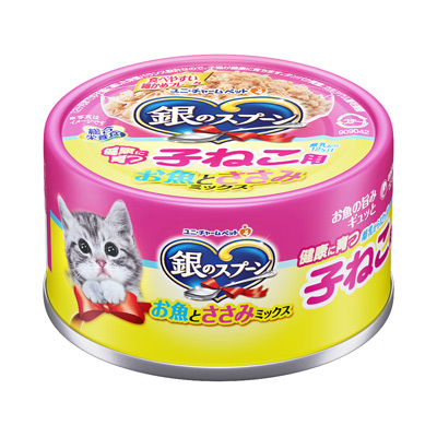 幼貓主食罐頭(魚肉雞胸肉)